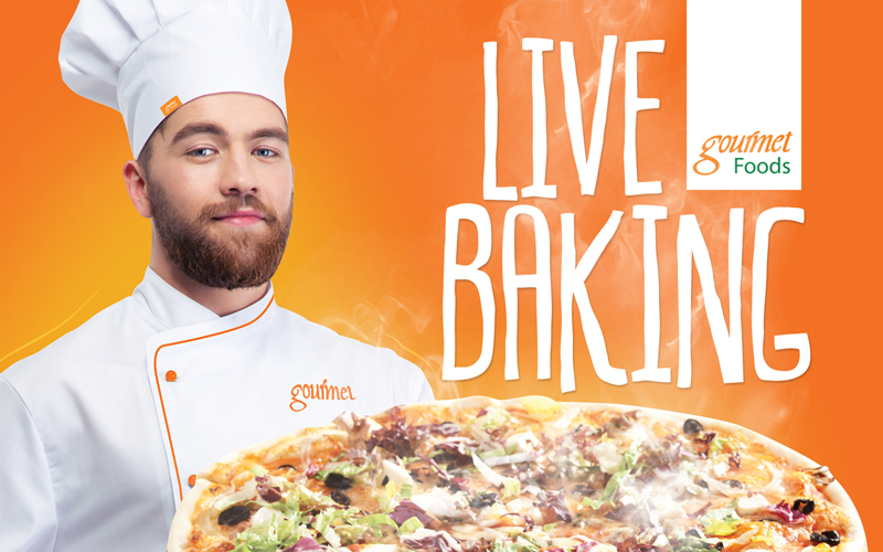 LIVE BAKING POSTER