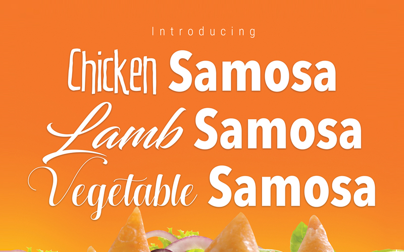 SAMOSA POSTER